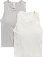 YOGALICIOUS 2-Pack Seamless Carrie Racerback Tanks