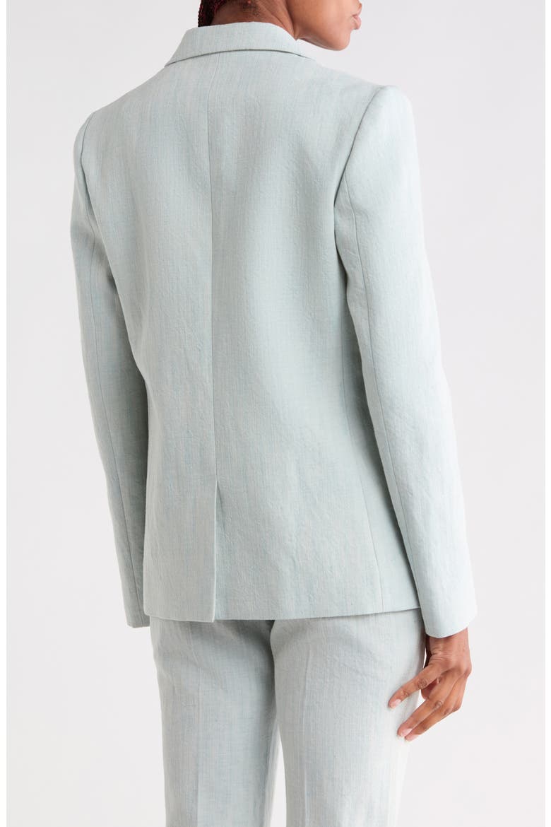 Cotton & Linen Blazer, Alternate, color, SKY BLUE