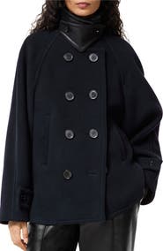 Burberry Wool Blend Pea Coat