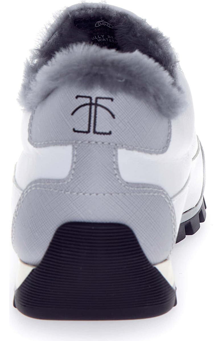 Candice Cooper Runlo Genuine Shearling Lined Waterproof Sneaker, Alternate, color, Grey White