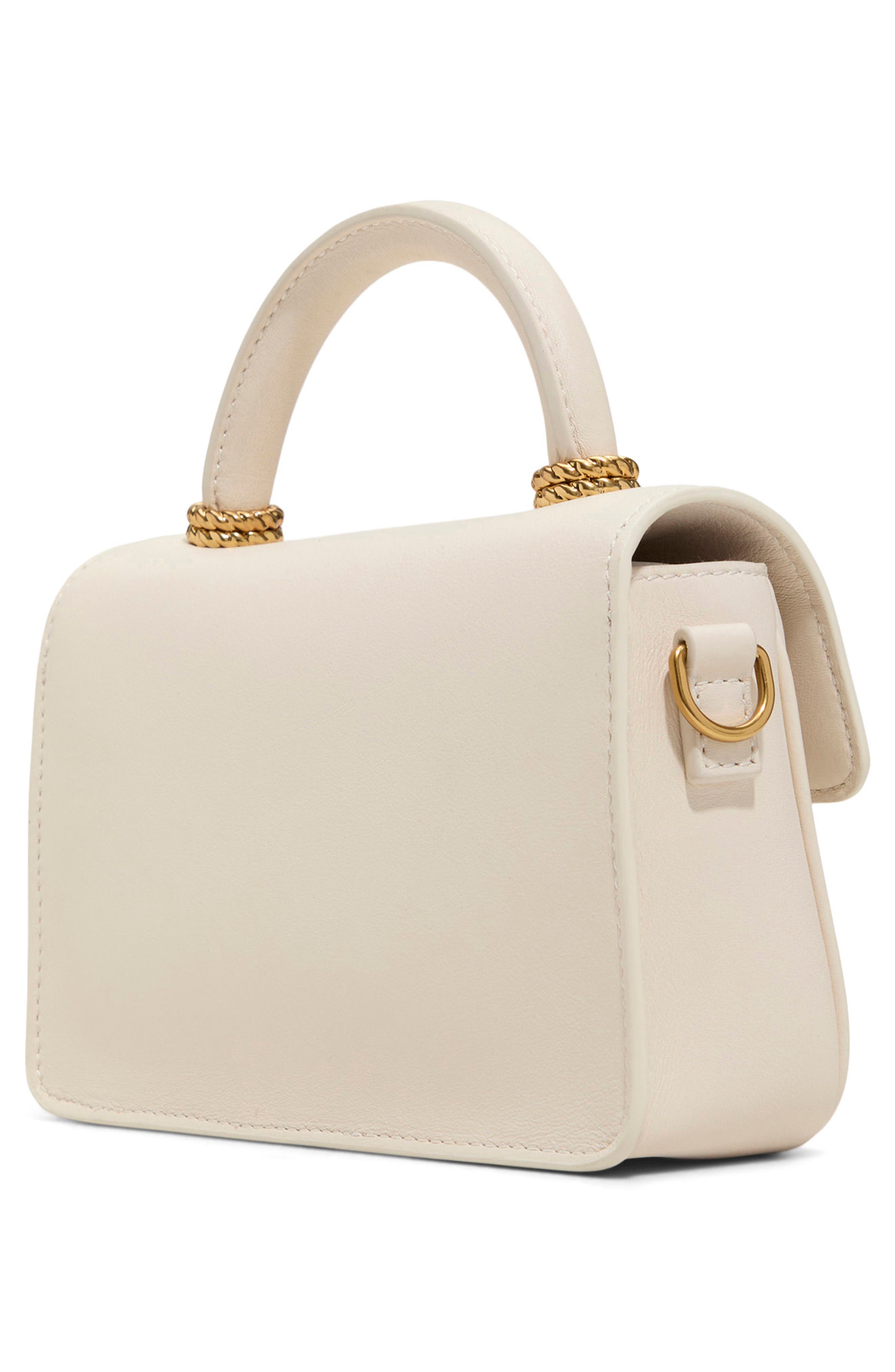 Ted Baker London Tassia Leather Top Handle Bag, Alternate, color, 