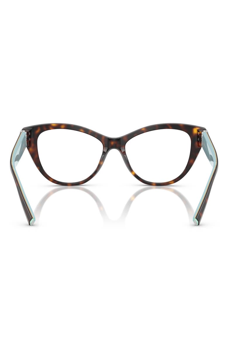 Tiffany & Co. 51mm Cat Eye Optical Glasses, Alternate, color,