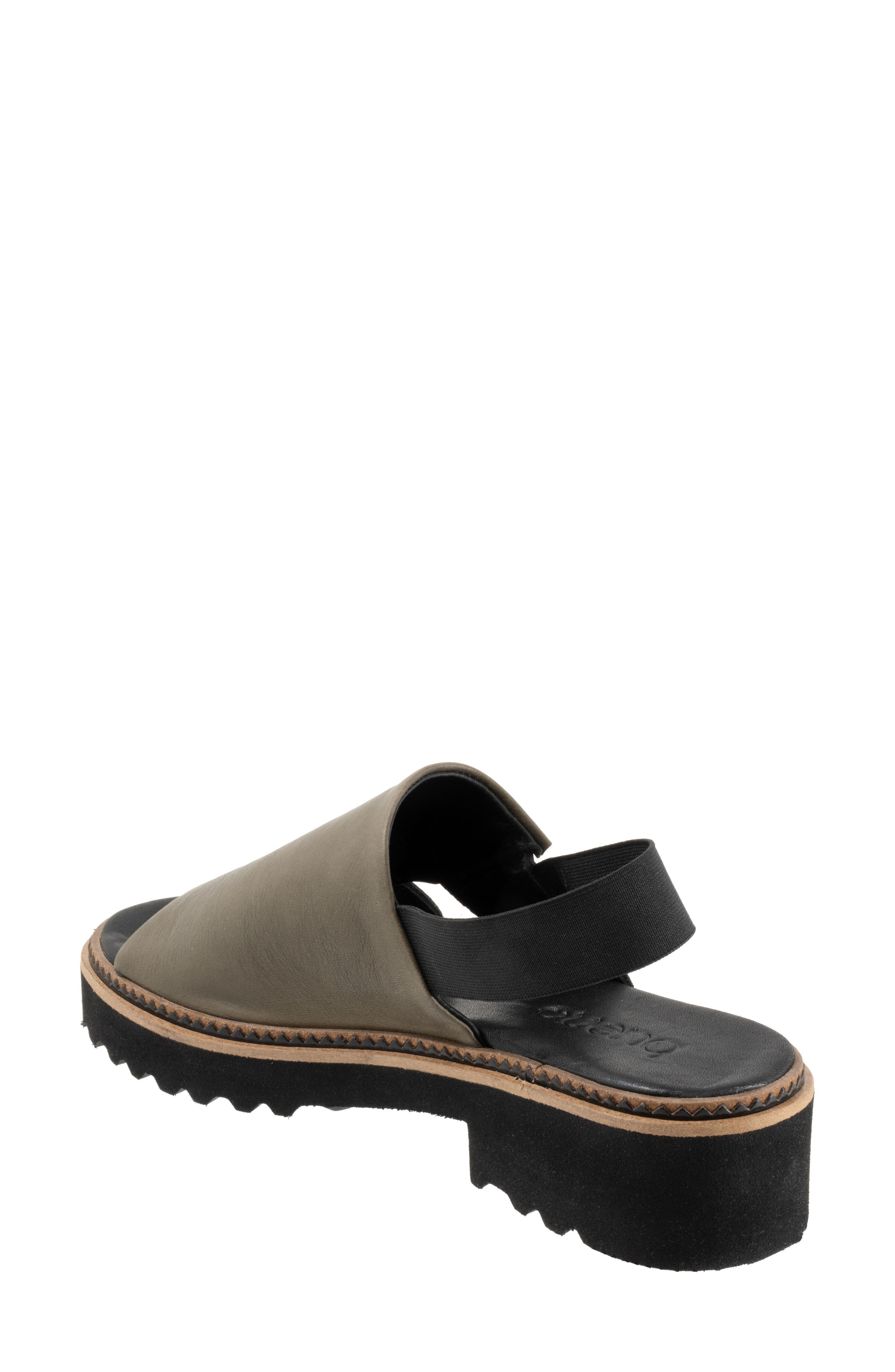 Amy Slingback Platform Sandal, Alternate, color, GREEN KHAKI