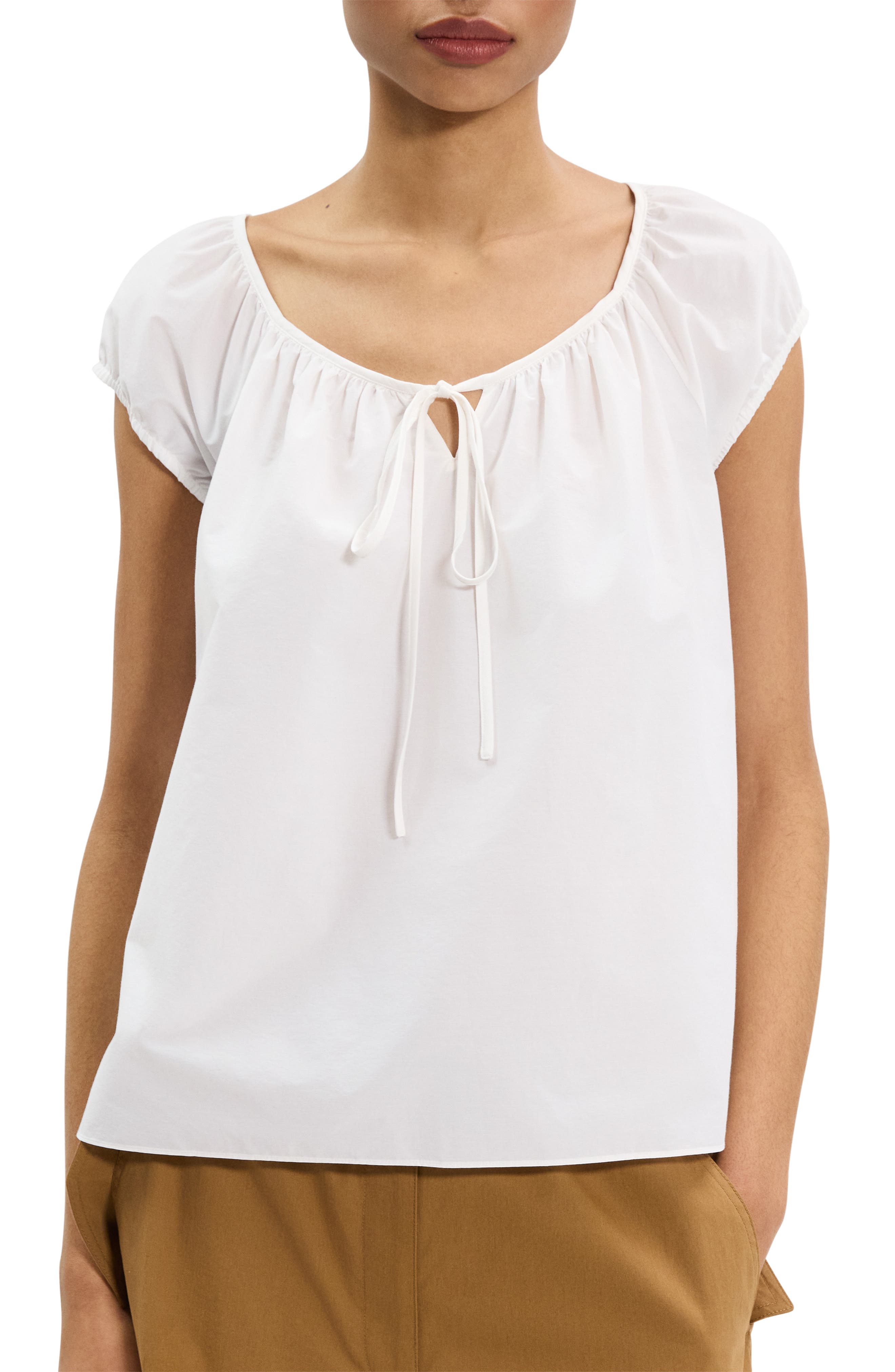 Theory Easy Tie Woven Shirt