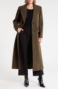 Sam Edelman Single Button Maxi Reefer Coat