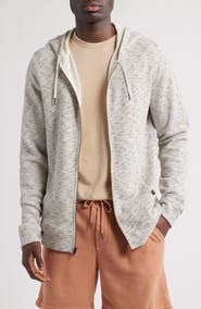 Threads 4 Thought Jordyn Stripe Organic Cotton French Terry Zip Hoodie