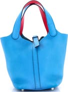 Pre-Owned Hermes Eclat Picotin Lock Bag Clemence PM