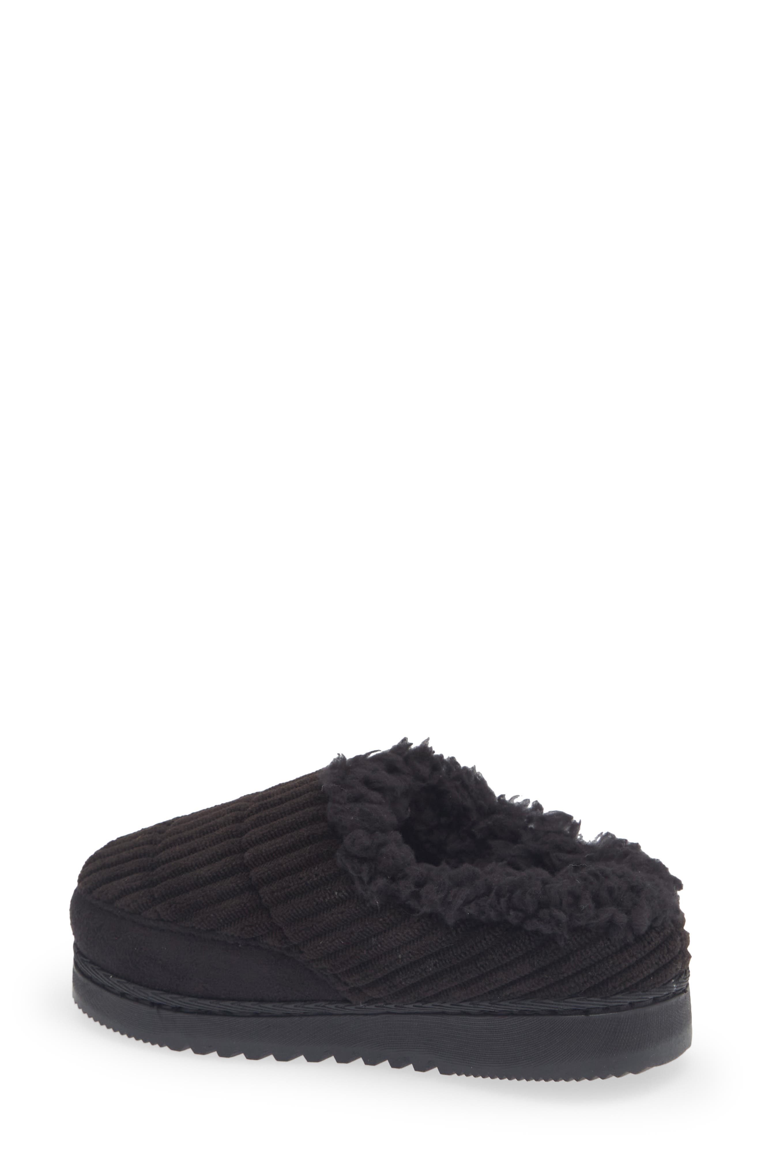 Kids' Lucas Clog Slipper, Alternate, color, BLACK
