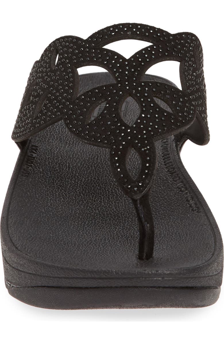 FitFlop Elora Crystal Flip Flop, Alternate, color,