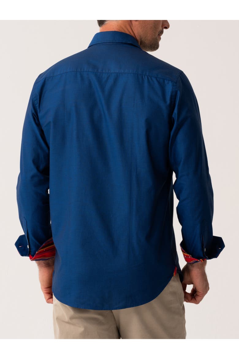 Button Up Shirt, Alternate, color, Navy