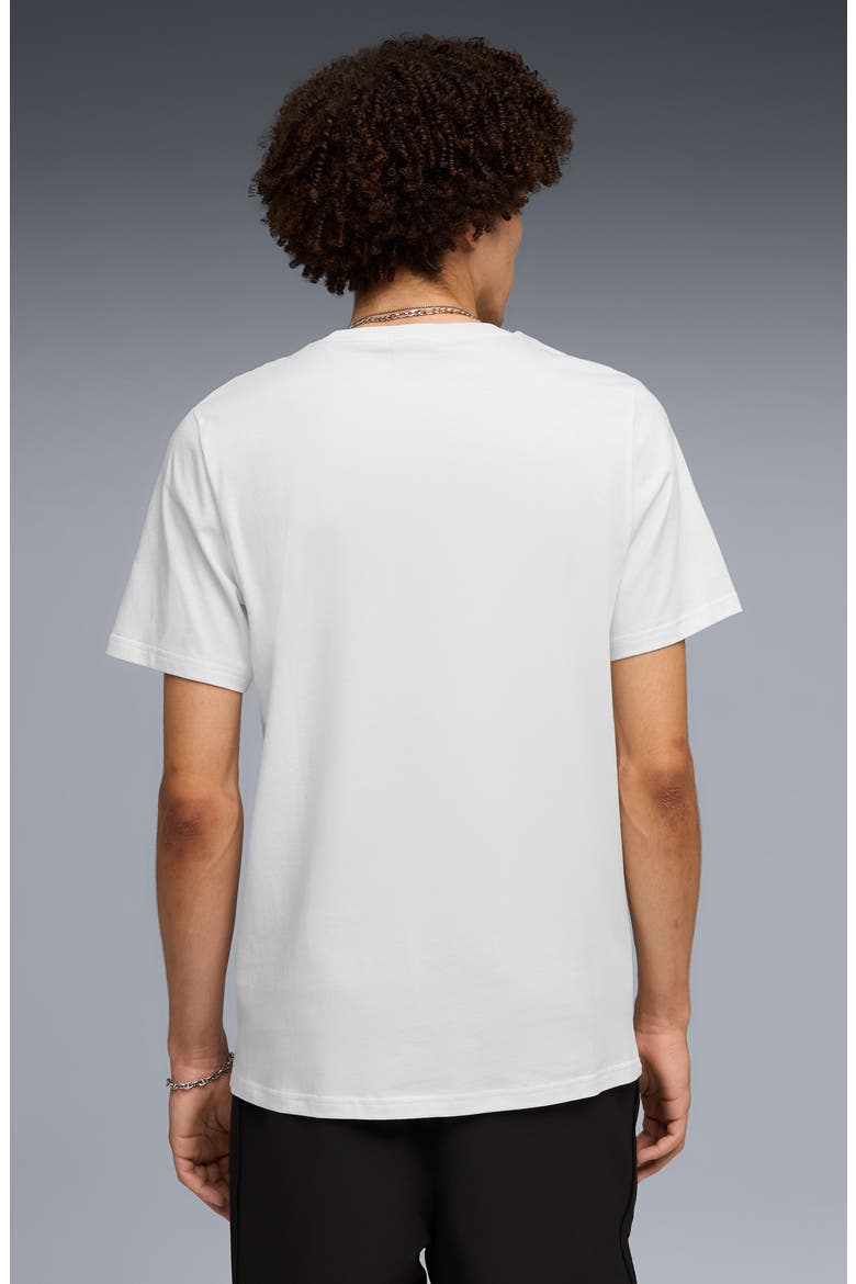 Porsche Legacy Essentials Cotton Graphic T-Shirt, Alternate, color, PUMA WHITE