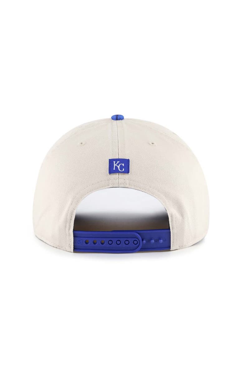 '47 Men's '47 Cream/Navy Kansas City Royals Fiji Rope Hitch Adjustable Hat, Alternate, color, Cream