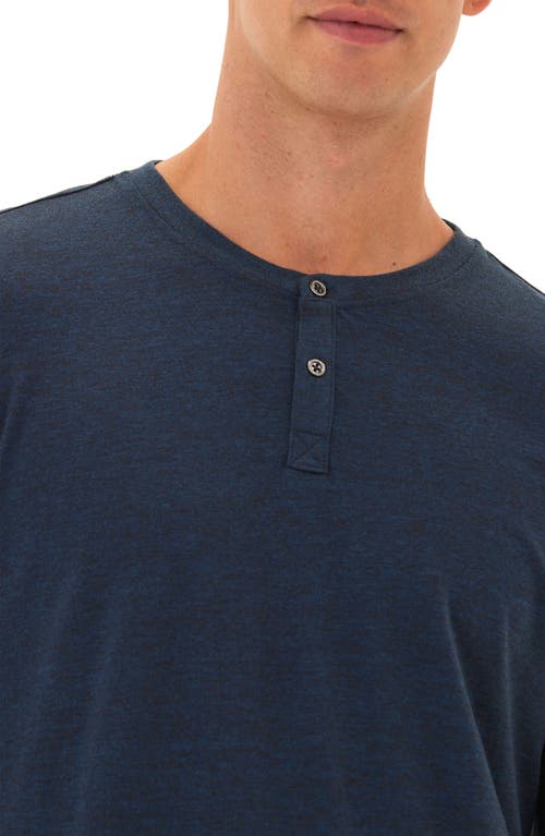Threads 4 Thought Austin Triblend Henley In Blue