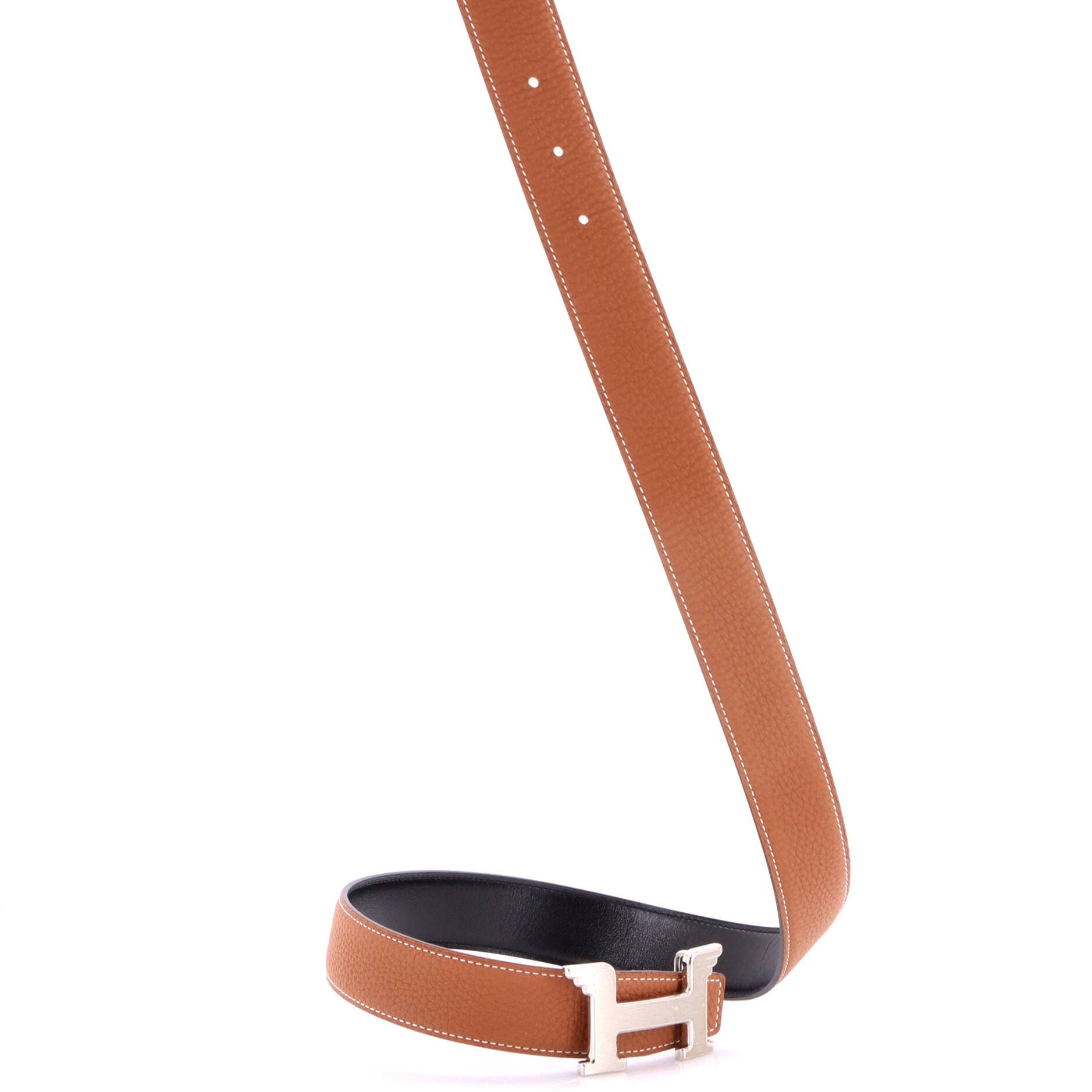 Pegase H Reversible Belt Leather Medium, Alternate, color, Brown