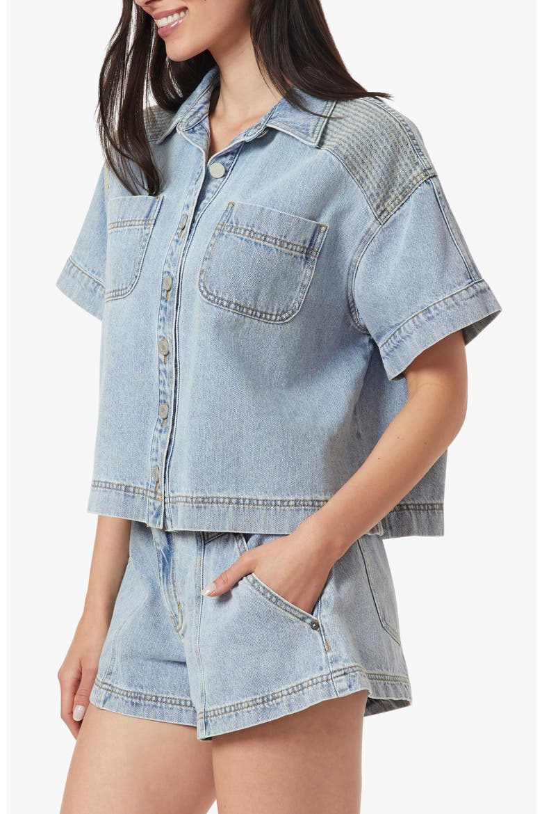 Relaxed Fit Shirt, Alternate, color, ATLANTIC