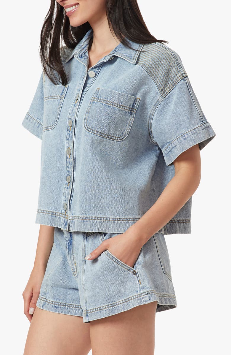 Habitual Relaxed Fit Shirt, Alternate, color, Atlantic