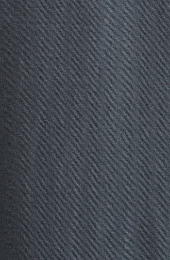 Puff Sleeve Cotton Jersey & Nylon Twill Dress