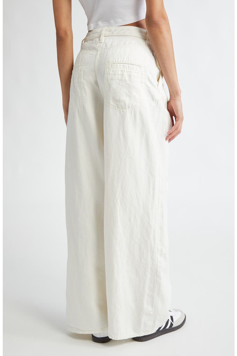 Greene St. Wide Leg Jeans, Alternate, color, WHITE