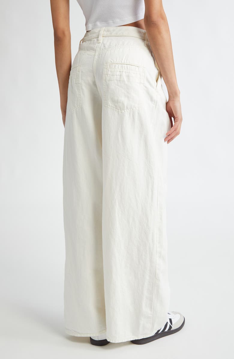 TWP Greene St. Wide Leg Jeans, Alternate, color, White