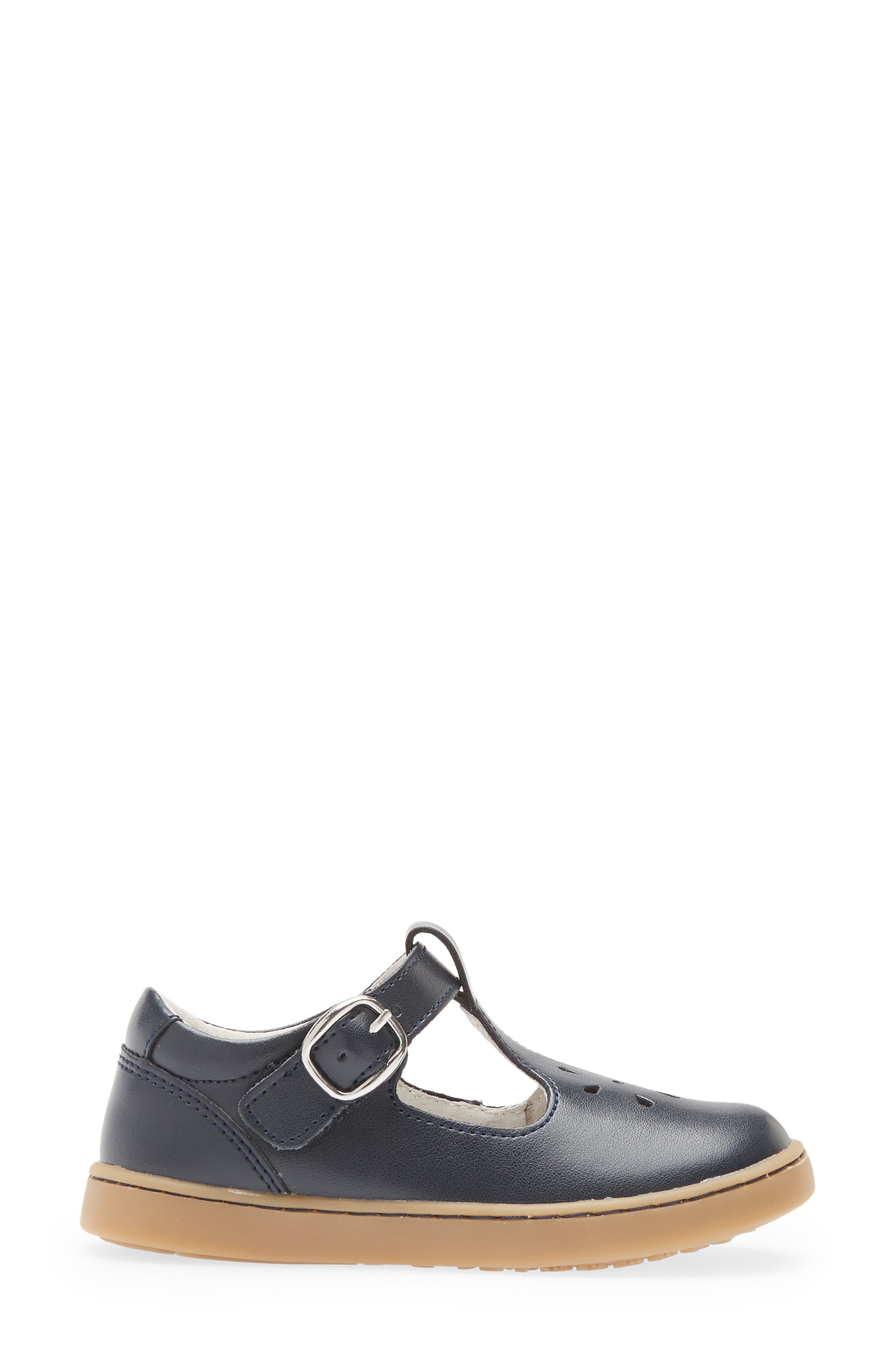 Chelsea T-Strap Shoe, Alternate, color, NAVY