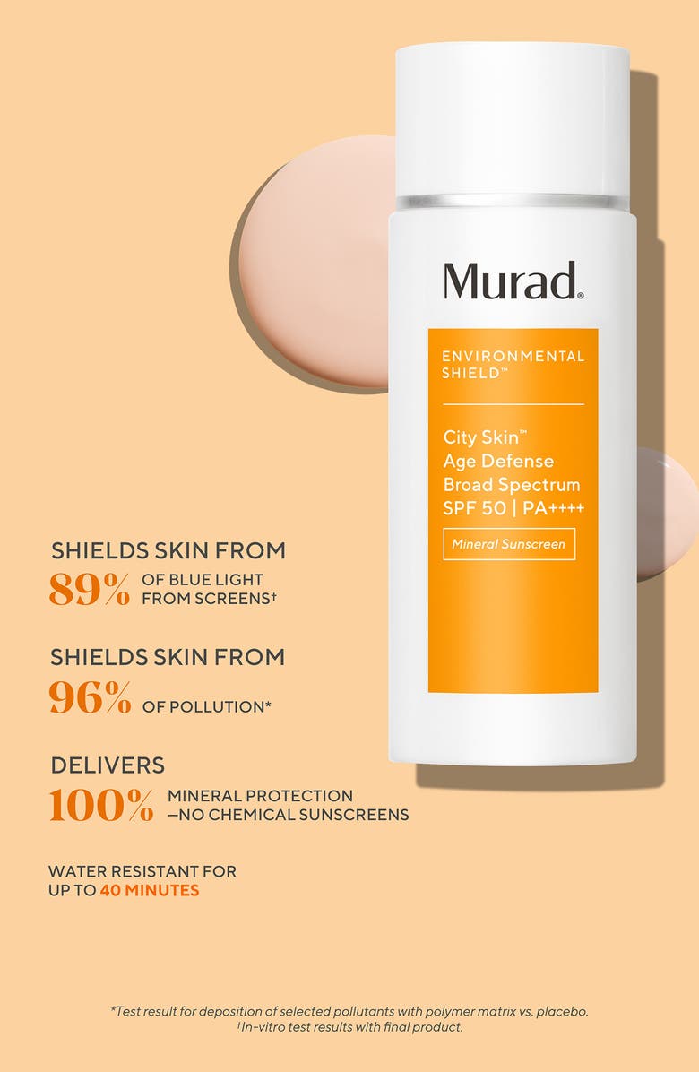 Murad<sup>®</sup> City Skin Age Defense Broad Spectrum SPF 50 PA++++, Alternate, color, 