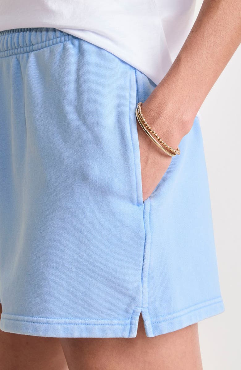 vineyard vines Kids' Garment Dyed Cotton Sweat Shorts, Alternate, color, Serenity Blue