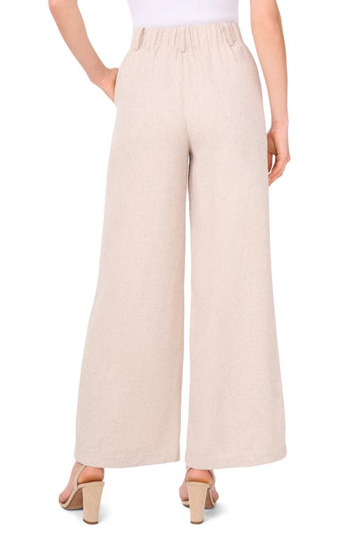 Vince Camuto Darted Wide Leg Pants In New Ivory