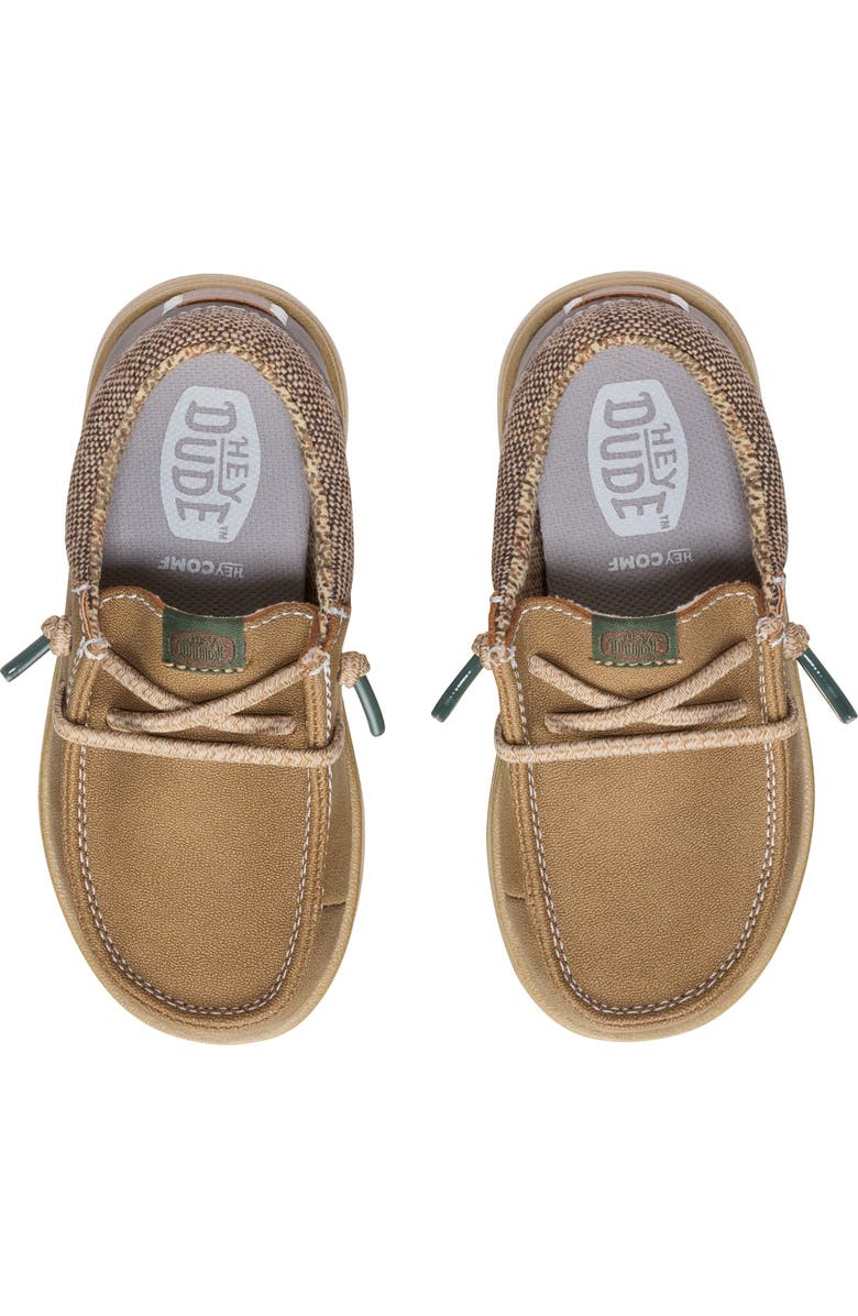 Hey Dude Kids' Paul Classic Slip-On, Alternate, color, Nut