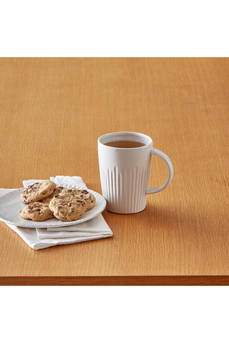 Vista Grey Mug 20oz Dishwasher Safe Perfect for Coffee Tea, Alternate, color, Grey