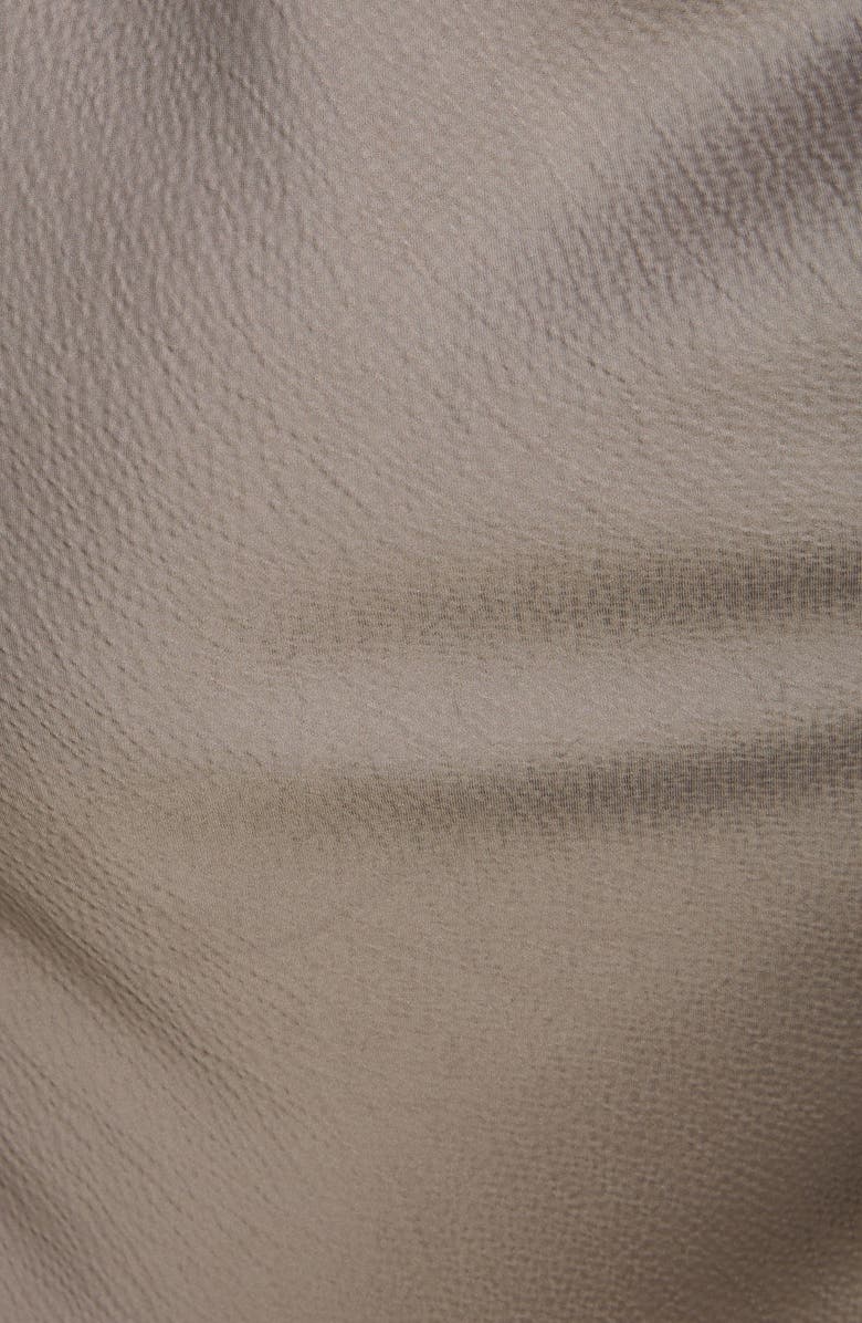 Rick Owens Back Cutout Hammered Satin Gown, Alternate, color,