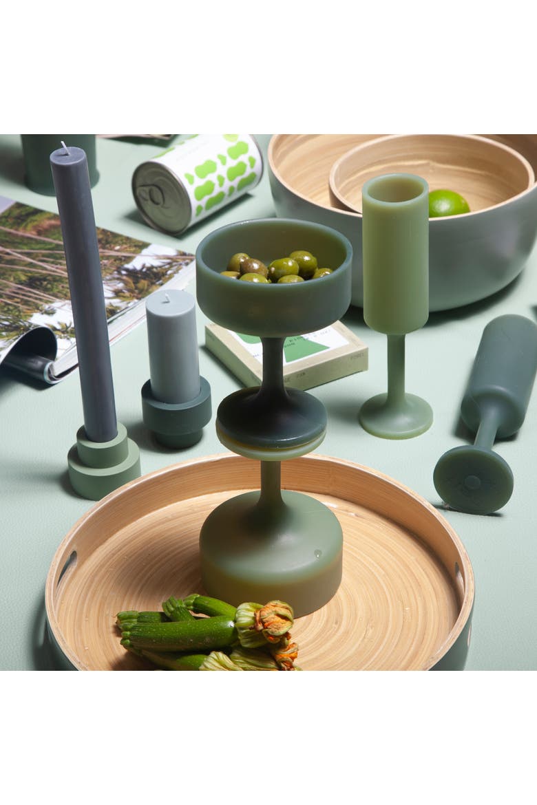 Stemm |Silicone Unbreakable Wine Glasses, Alternate, color, Buttermilk + Cantaloupe