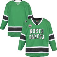 CCM Men's CCM Kelly Green North Dakota Replica Hockey Jersey