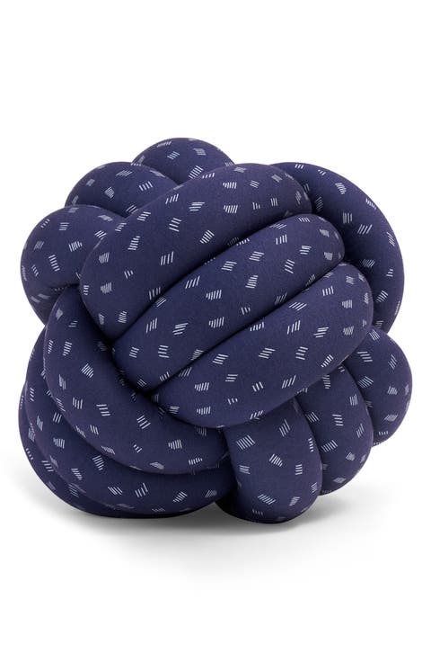 Hugget Knot Organic Cotton Accent Pillow