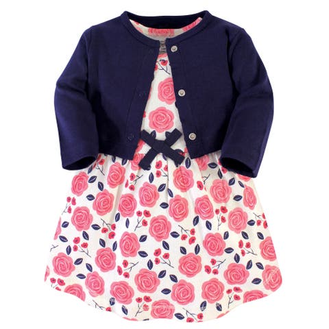 Organic Cotton Dress and Cardigan