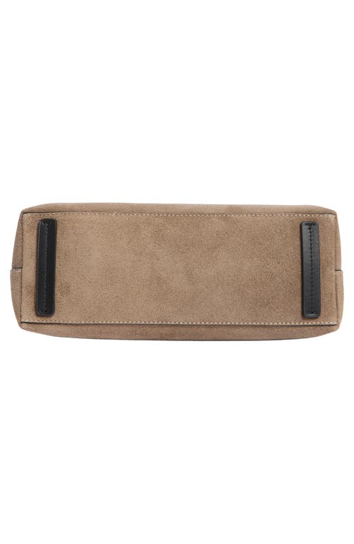 Marc Jacobs Drifter Suede Leather Large Hobo Bag In Brown