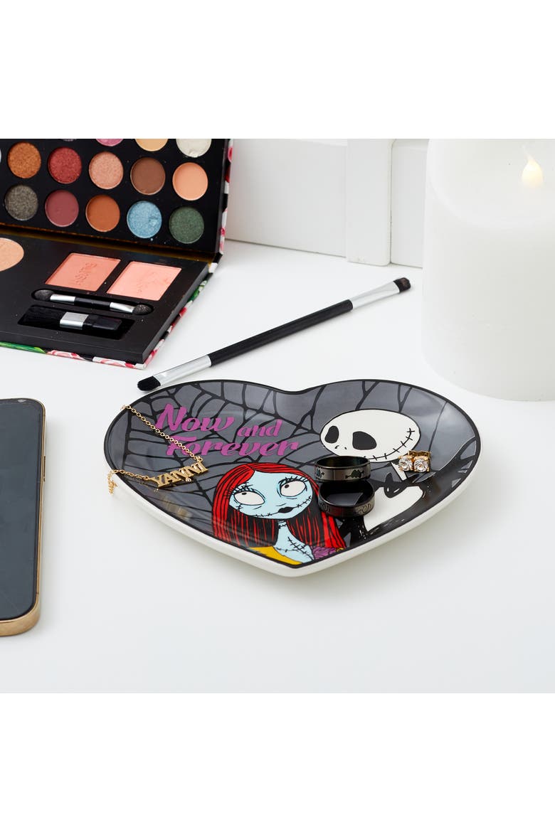 The Nightmare Before Christmas Jewelry Trinket Tray, Alternate, color, Multi