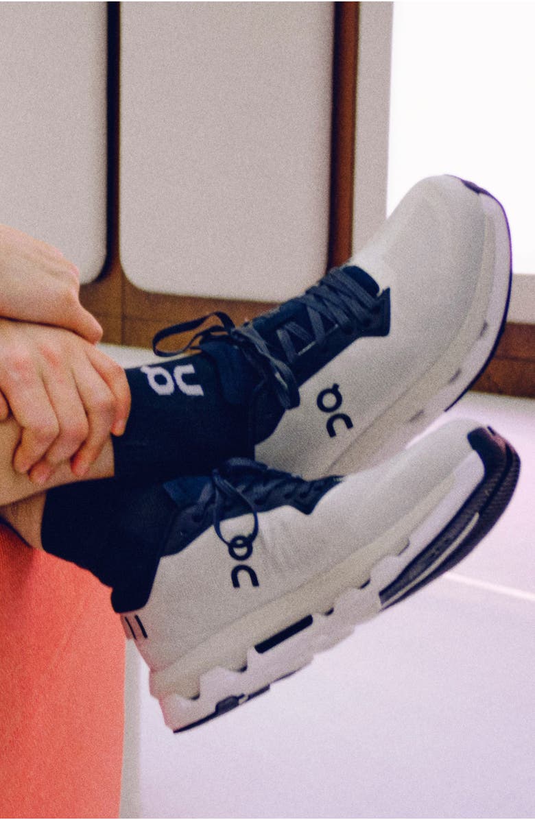 On Cloudzone Sneaker, Alternate, color, Ice/ Black