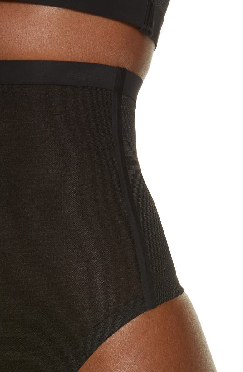 SKIMS Sheer Sculpt High Waist Thong, Alternate, color,