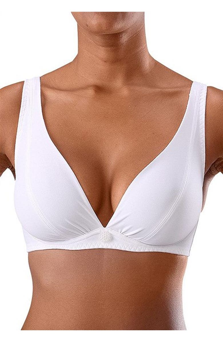 LASCANA 2 Pk Underwire Cleavage Bras, Alternate, color, Black 
White