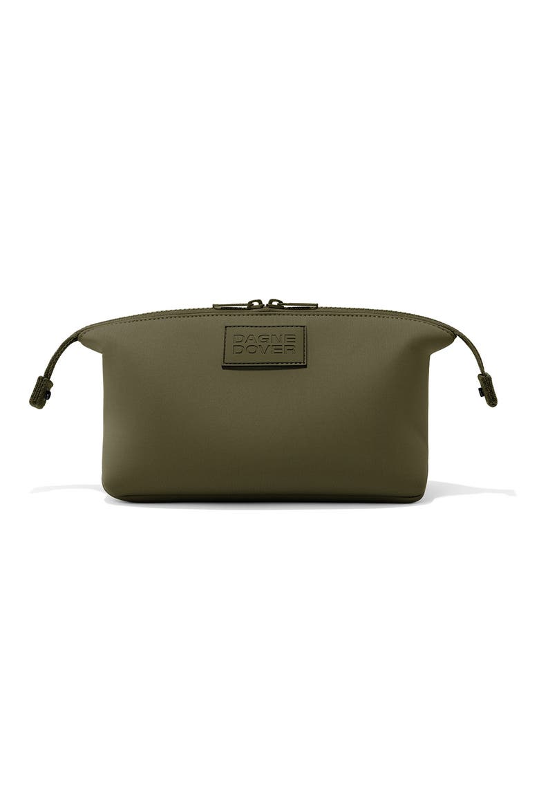 Hunter Large Neoprene Toiletry Bag, Alternate, color, DARK MOSS