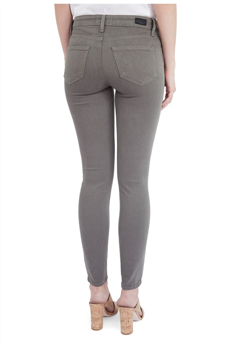 PAIGE Indio Zip Ankle Skinny Jeans, Alternate, color, 