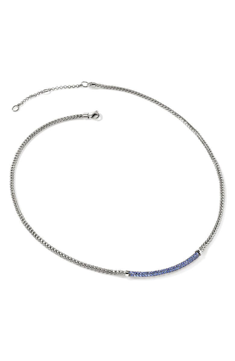 John Hardy JH ESSENTIALS SILVER, Alternate, color, Silver/ Blue Sapphire