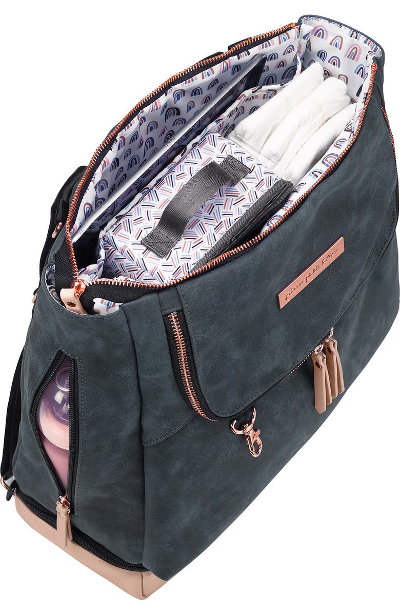 Petunia Pickle Bottom Pivot Diaper Backpack, Alternate, color, Indigo/Blush
