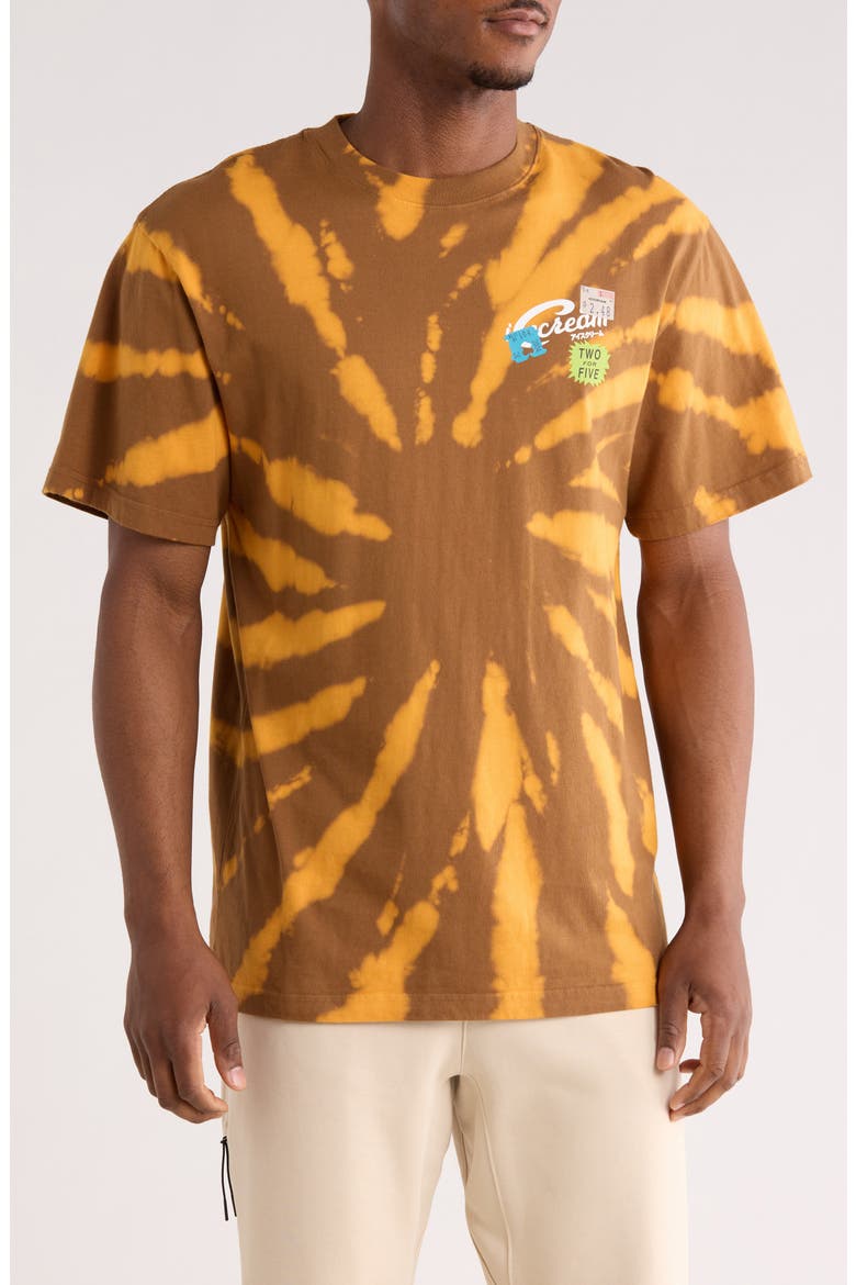 Price Check Graphic T-Shirt, Main, color, TOFFEE