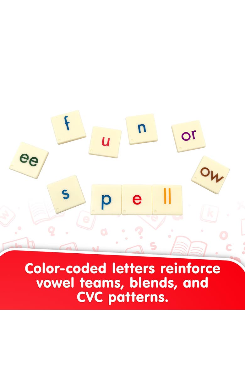 Junior Learning Word Building Game, Alternate, color, Multicolored