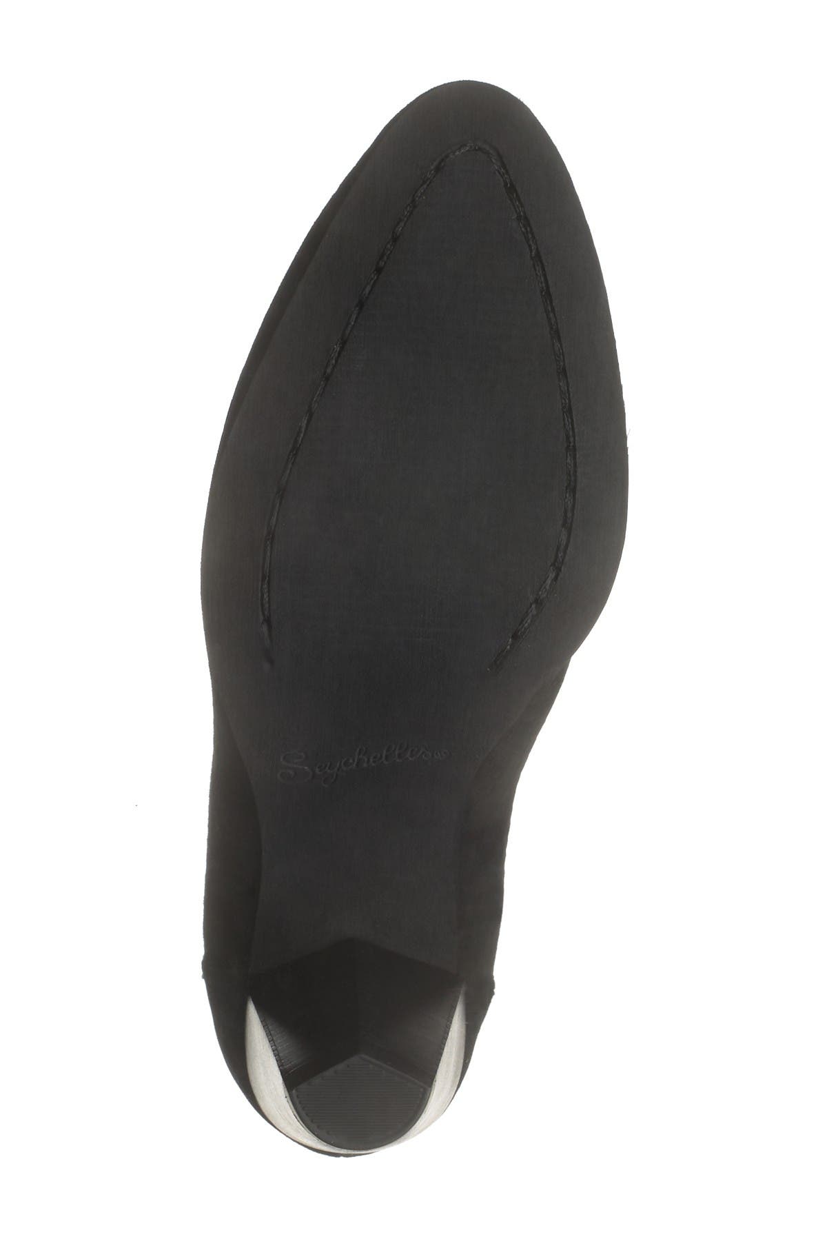 Seychelles Nothing Was The Same Snakeskin Embossed Leather Ankle Bootie, Alternate, color, 