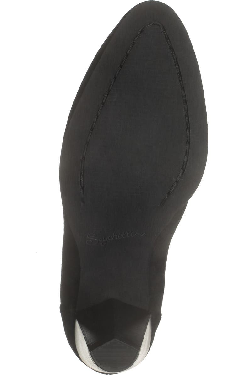 Seychelles Nothing Was The Same Snakeskin Embossed Leather Ankle Bootie, Alternate, color,