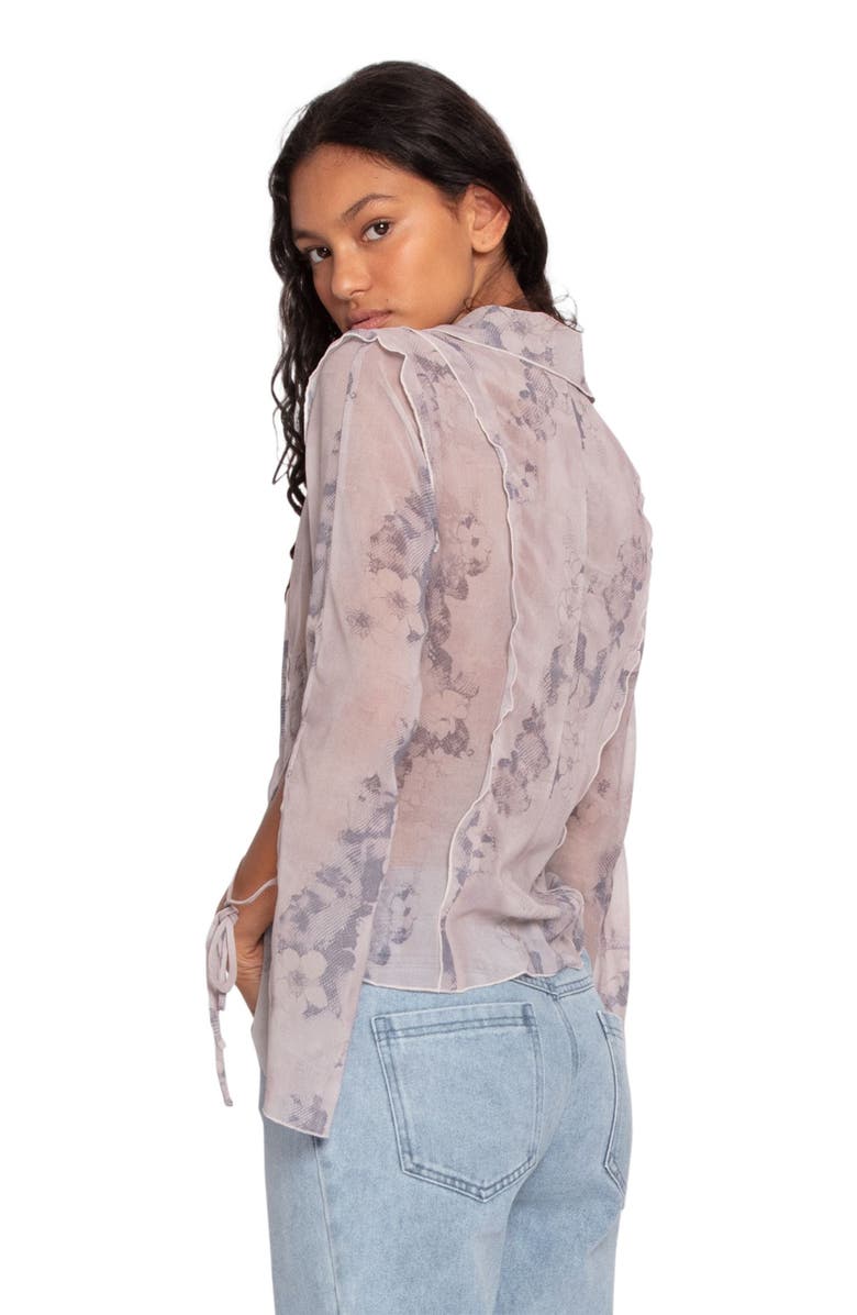 Belle & Bloom Current Obsession Top, Alternate, color, Lace Print