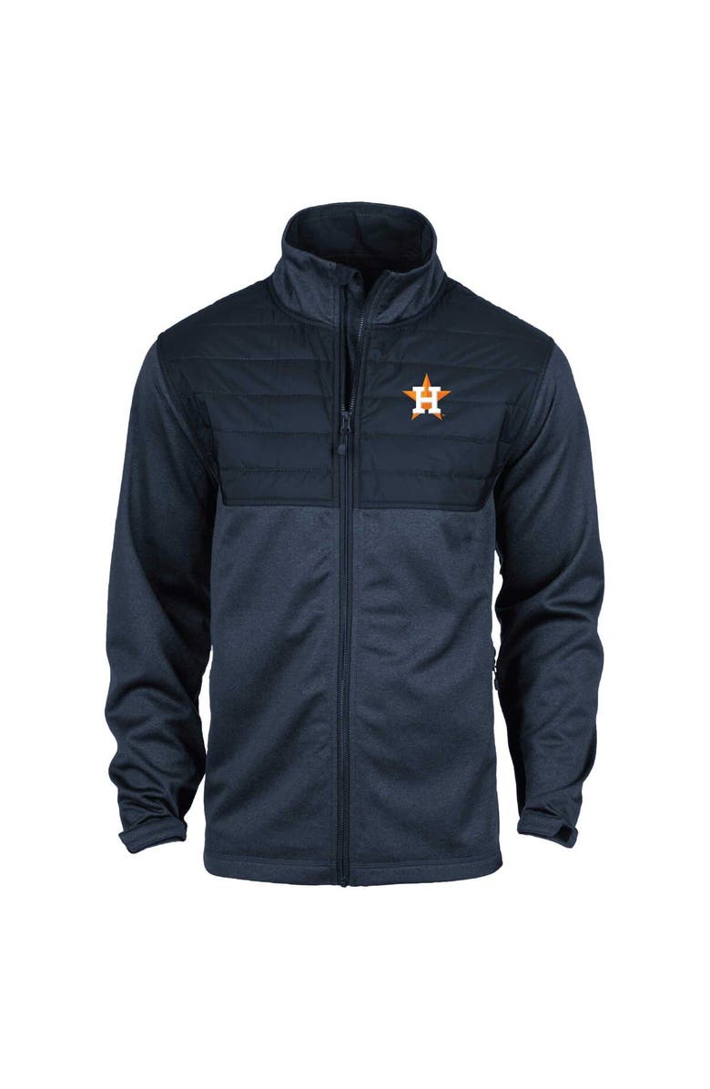 DUNBROOKE Men's Dunbrooke Heather Navy Houston Astros Explorer Full-Zip Jacket, Main, color, Heather Navy