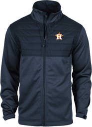 DUNBROOKE Men's Dunbrooke Heather Navy Houston Astros Explorer Full-Zip Jacket
